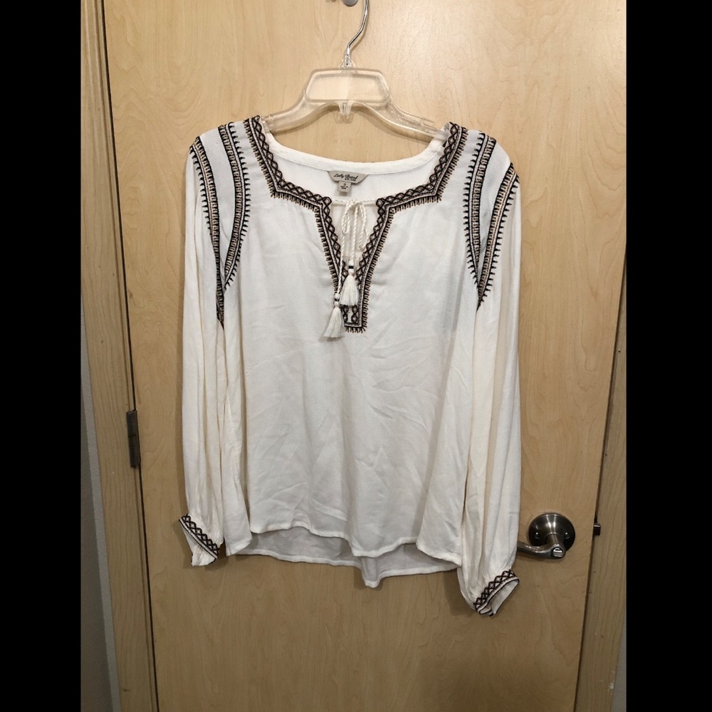 Lucky Brand White Blouse